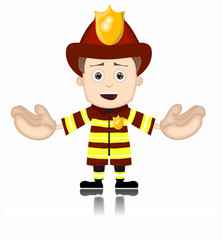 Ben Boy Fireman firefighter friendly fire man