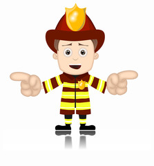 Ben Boy Fireman firefighter friendly fire man