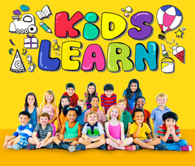 Kids Learn Education Creativity Children Ideas Concept