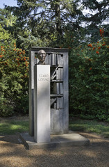 Monument to Lorinc Szabo in Debrecen. Hungary