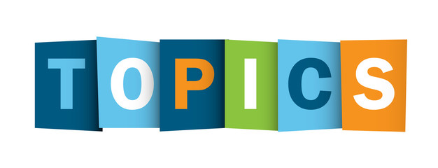 TOPICS icon (subject information documents menu)