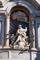 Fototapeta premium Street Scene Catania, Sicily, Italian Island.