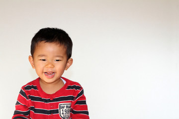 幼児(2歳児)の笑顔