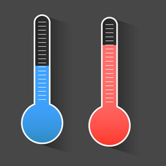 Isolated thermometers