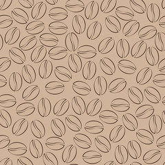 coffee seamless pattern