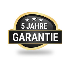 Icon Button 5 Jahre Garantie