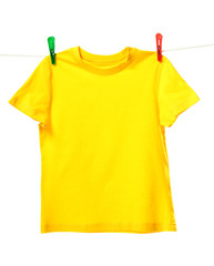 Yellow shirt