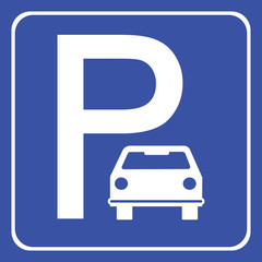 Car Parking icon great for any use. Vector EPS10.