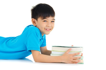 Lovely asian school kid