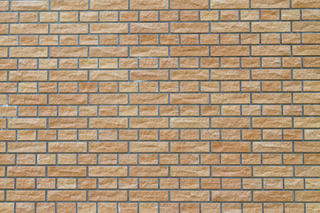 茶色のレンガの背景 Brown brick background