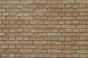 茶色のレンガの背景 Brown brick background