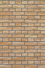 茶色のレンガの背景 Brown brick background