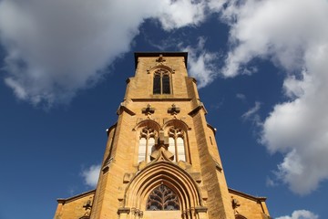 Church of Theize in Beaujolais, France