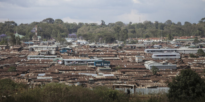 slums of kibera, kenya