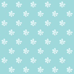 blue flower wallpaper great for any use. Vector EPS10.