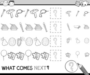 what comes next game cartoon