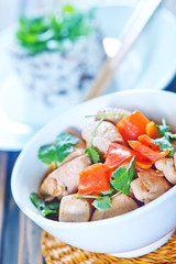 fried vegetables