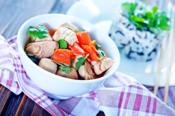 fried vegetables