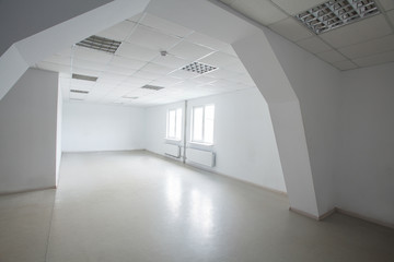 modern empty office room