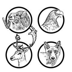 forest animals rings 2