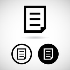 file icon great for any use. Vector EPS10.