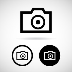 camera icon great for any use. Vector EPS10.