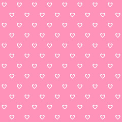 pink heart wallpaper set great for any use. Vector EPS10.