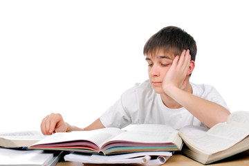 Sad and Bored Student