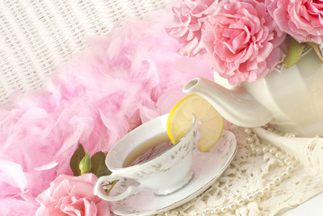 Mothers Day Tea Party Still life