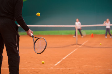 Tennis instructor