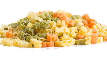 Animal figures pasta