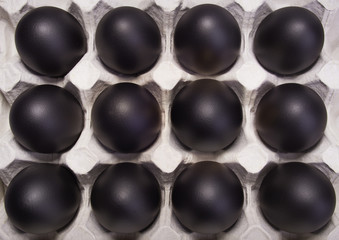 many of eggs as background