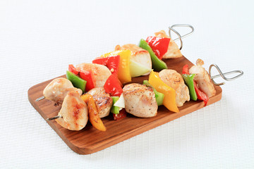Chicken skewers