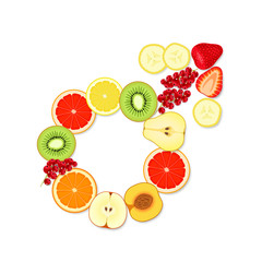 Appetizing male symbol