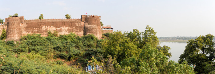 The fort of Maheshwar