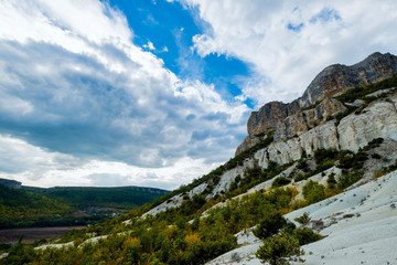 Obraz premium Rocks in valley.