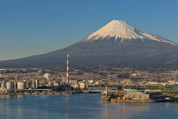 Zelfklevend Fotobehang View of Mountain Fuji at Shizuoka prefecture, Japan © jiratto