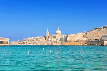 Crédence de cuisine en verre imprimé Ville sur leau La Valletta