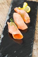 räucherlachs platte