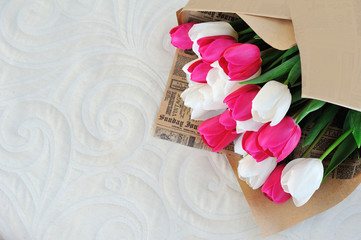 bouquet of tulips