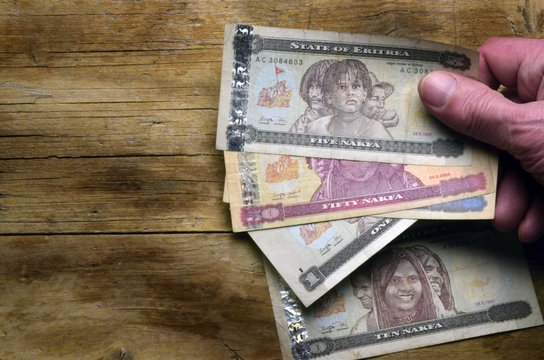 Eritrean nakfa Eritreai money Eritrea ناكفا