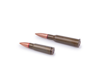 Two rifle bullets