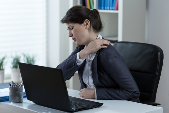 Sedentary lifestyle causing back pain
