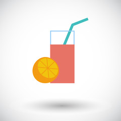 Fruit juice icon.