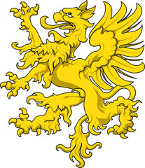 griffin - vector, isolated