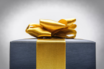 Gift box with ribbon
