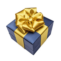 Gift box with ribbon