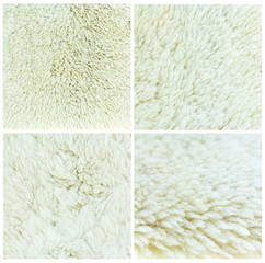 collection sheepskin Background, set 4