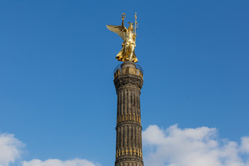 Fototapeta na wymiar victory column berlin germany