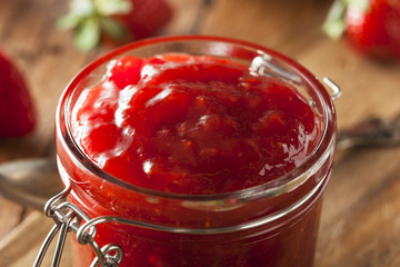 Homemade Organic Strawberry Jelly